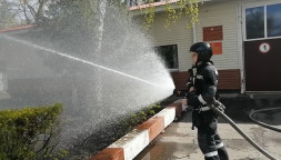 Ствол пожарный КУРС-2С двухструйный с рукояткой